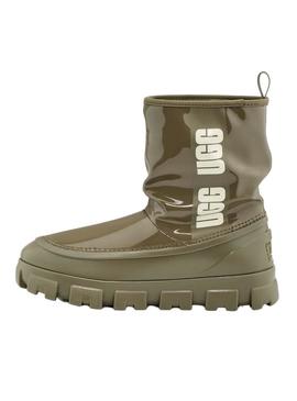 Botas UGG Classic Brellah Mini Verde para Mulher