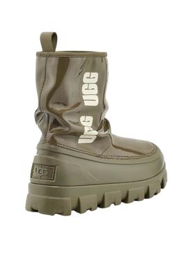 Botas UGG Classic Brellah Mini Verde para Mulher