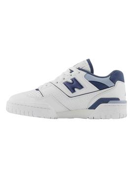 Sapatilhas New Balance BB550 Branco Azul Mulher