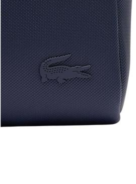 Saco de Toilette Lacoste Azul Marinho Homem Mulher