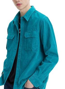 Overshirt Levis Jackson Trabalhador Azul para Homem