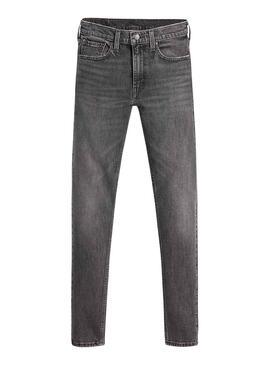 Calças Jeans Levis Skinny Taper Cinza Homem