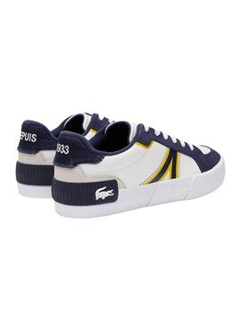 Sapatilhas Lacoste L004 223 Branco Azul Mulher