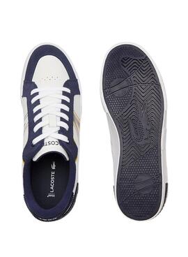 Sapatilhas Lacoste L004 223 Branco Azul Mulher