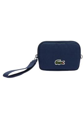 Monedero Lacoste Zip Wallet Azul Marinho para Mulher