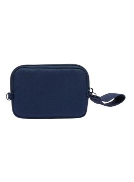 Monedero Lacoste Zip Wallet Azul Marinho para Mulher