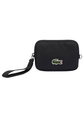 Monedero Lacoste Zip Wallet Preto Homem Mulher
