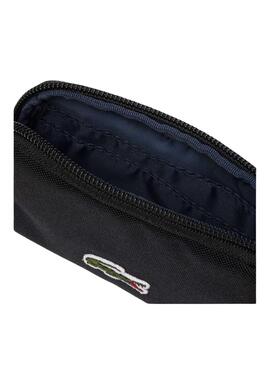 Monedero Lacoste Zip Wallet Preto Homem Mulher