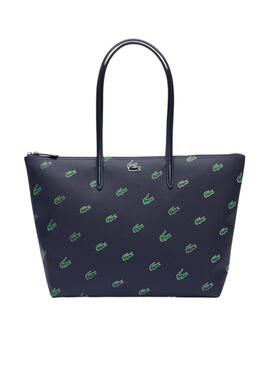 Bolsa Lacoste Shopping Bag Azul Marinho para Mulher
