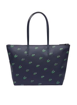 Bolsa Lacoste Shopping Bag Azul Marinho para Mulher