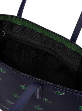 Bolsa Lacoste Shopping Bag Azul Marinho para Mulher