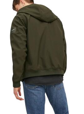 Casaca Jack & Jones Softshell Verde Homem