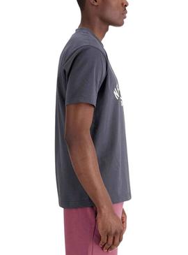 T-Shirt New Balance Essvartee Cinza para Homem