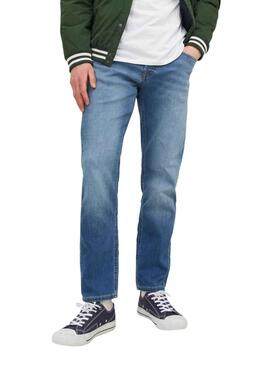 Calças Jack & Jones Mike Original Azul Homem