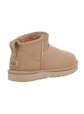 Botas UGG Classic Ultra Mini Sand Bege para Mulher