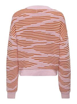 Camisola Only Emma Life Structure Rosa Laranja Mulher