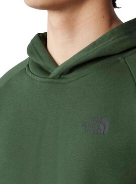 Sweat The North Face Vermelho Box Verde Homem