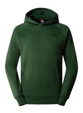 Sweat The North Face Vermelho Box Verde Homem