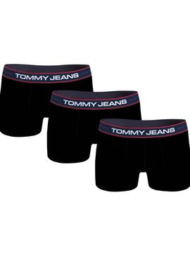 Pack 3 Boxers Tommy Hilfiger Trunk Preto Homem