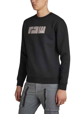 Sweat G-Star Raw Feltro Preto para Homem