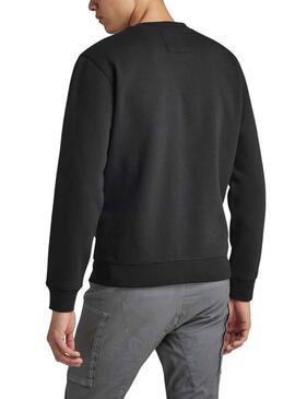 Sweat G-Star Raw Feltro Preto para Homem