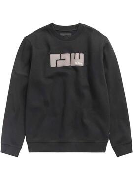 Sweat G-Star Raw Feltro Preto para Homem