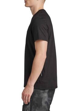 T-Shirt G-Star Raw Feltro Preto para Homem