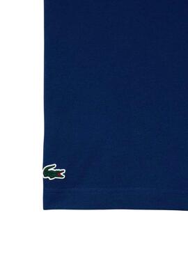 T-Shirt Lacoste Sport Knitted Azul para Homem