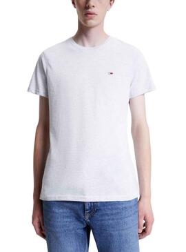 Pack 2 T-Shirts Tommy Jeans Slim Cinza para Homem