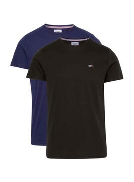 Pack 2 T-Shirts Tommy Jeans Slim para Homem