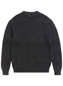 Camisola G-Star Estrutura Hori Preto para Homem