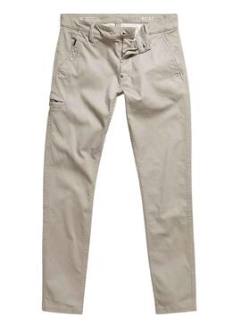 Calças G-Star Skinny Chino 2,0 Bege para Homem