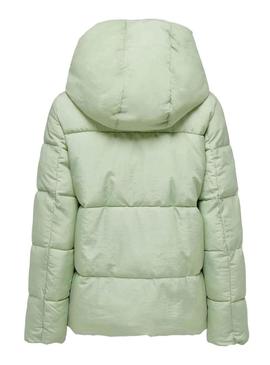 Casaca Only New Sydney Sara Puffer Verde Mulher