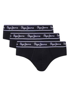 Pack 3 cunhas Pepe Jeans Preto para Homem