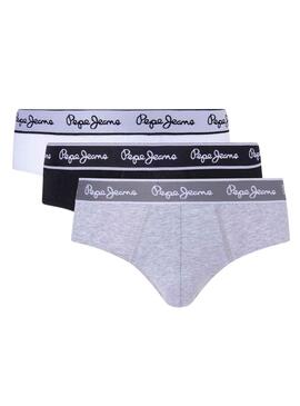 Pack 3 cunhas Pepe Jeans Cinza para Homem