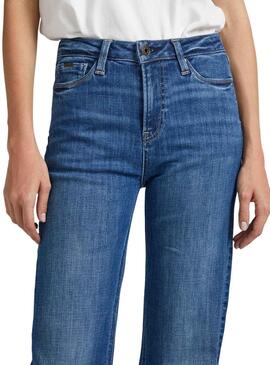 Calças Jeans Pepe Jeans Willa Azul Mulher