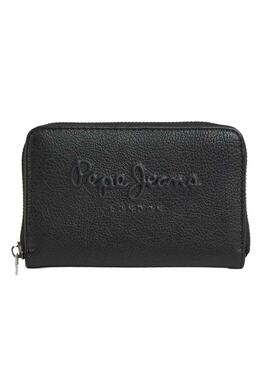 Carteira Pepe Jeans Bass Preto para Mulher