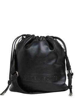 Bolsa Pepe Jeans Kosi Kleo Preto para Mulher