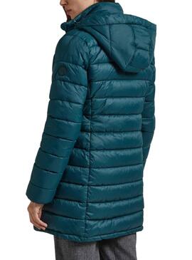 Casaca Pepe Jeans Maddie Long Verde para Mulher