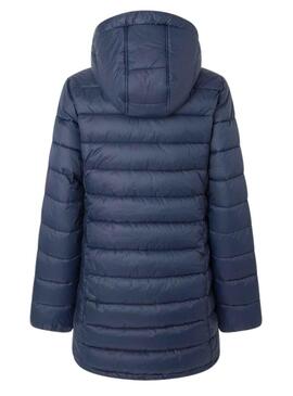 Casaca Pepe Jeans Maddie Long Azul para Mulher