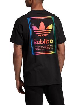 T-Shirt Adidas Vintage Preto Homem