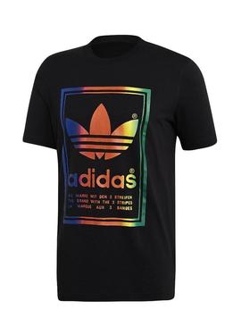 T-Shirt Adidas Vintage Preto Homem