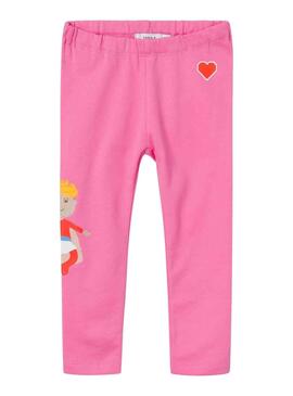 Leggings Name It Liva Rosa para Menina