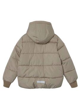 Casaca Name It Música Puffer Bege para Menino