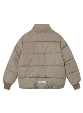 Casaca Name It Música Puffer Bege para Menino