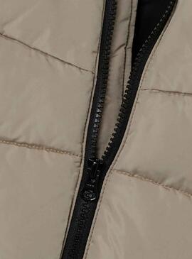 Casaca Name It Música Puffer Bege para Menino