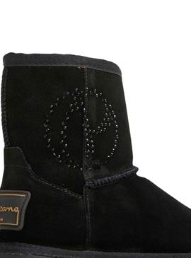 Botas Pepe Jeans Diss Gloss Preto para Menina