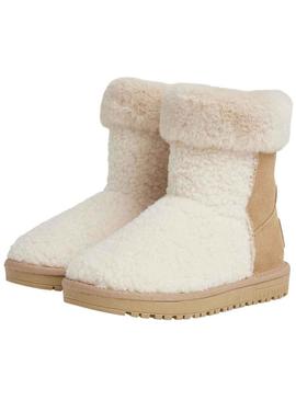 Botas Pepe Jeans Diss Furry Bege para Menina