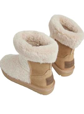 Botas Pepe Jeans Diss Furry Bege para Menina