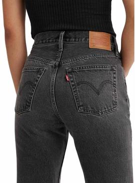 Calças Jeans Levis 501 Preto para Mulher